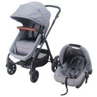 Coche Multifuncional INFANTI Cloud Grey