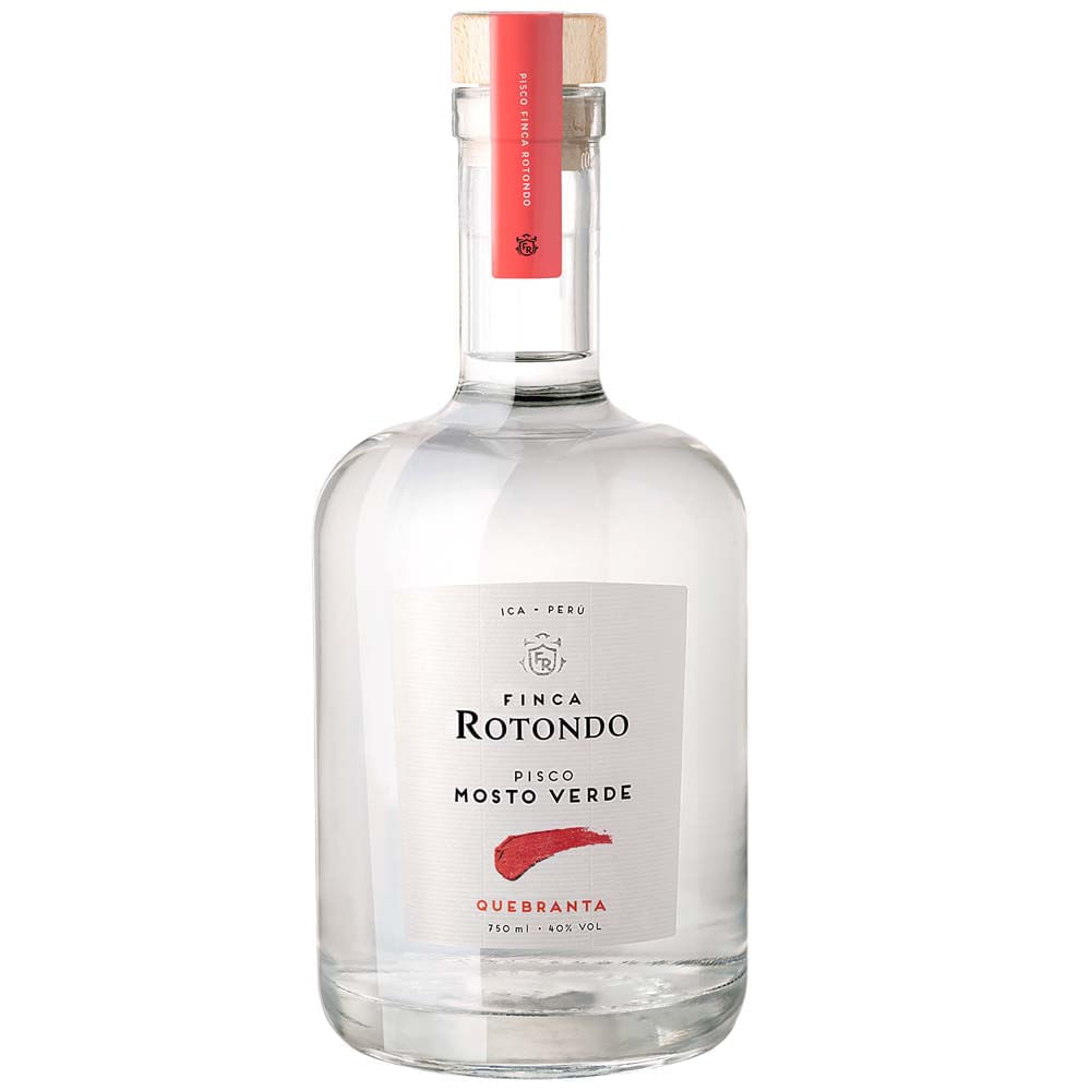 Pisco Mosto Verde FINCA ROTONDO Quebranta Botella 750ml