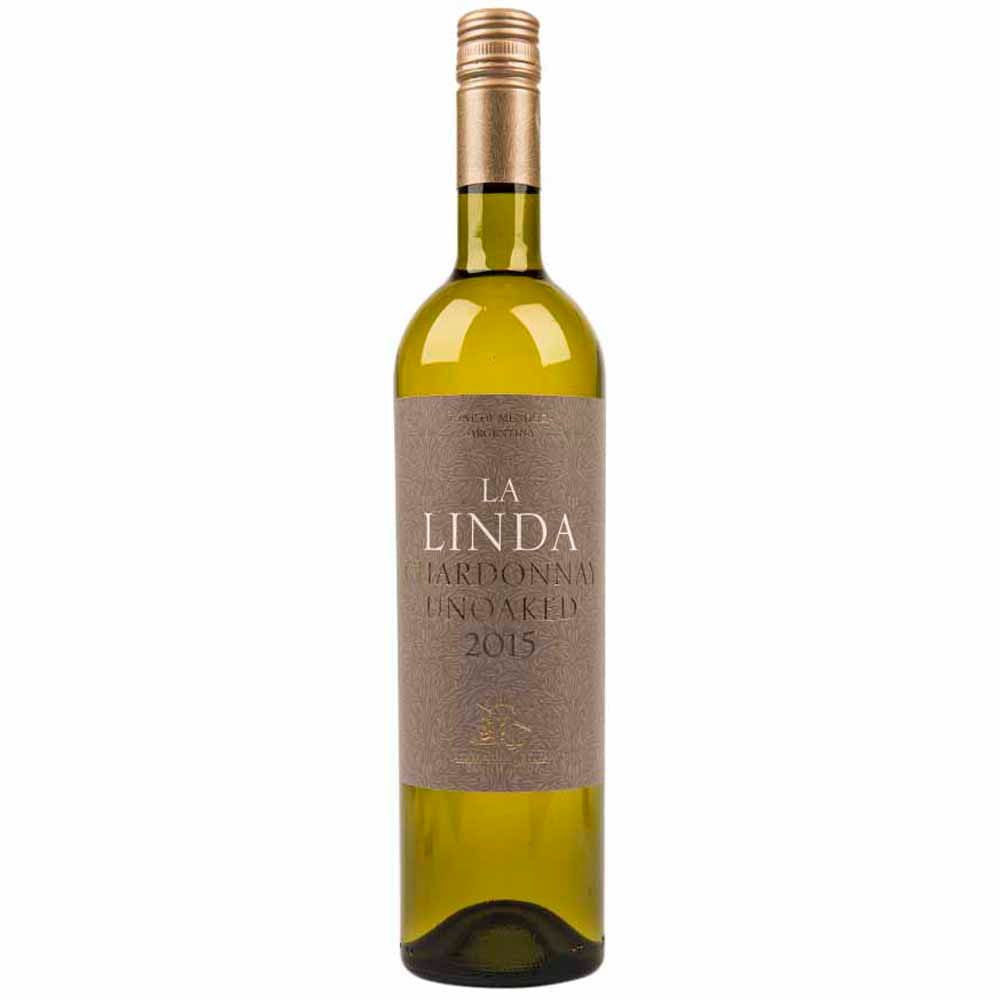 Vino LA LINDA Chardonnay Botella 750ml