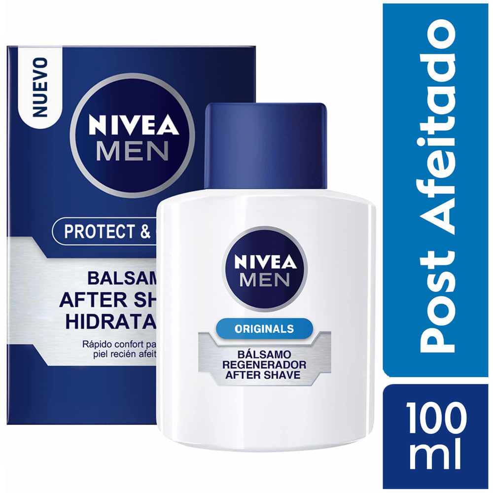Loción para Hombre NIVEA Bálsamo Regenerador Frasco 100ml