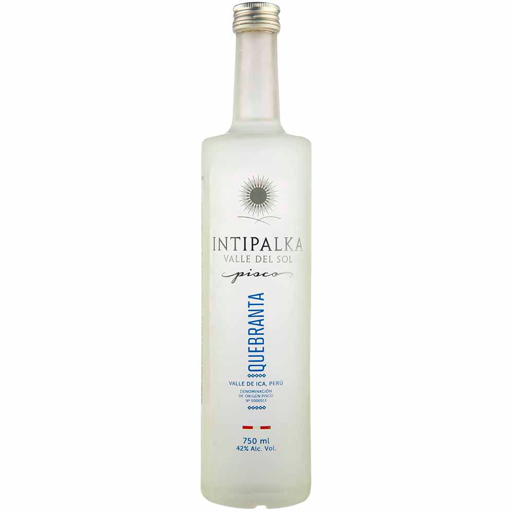 Pisco INTIPALKA Puro Quebranta Botella 750ml