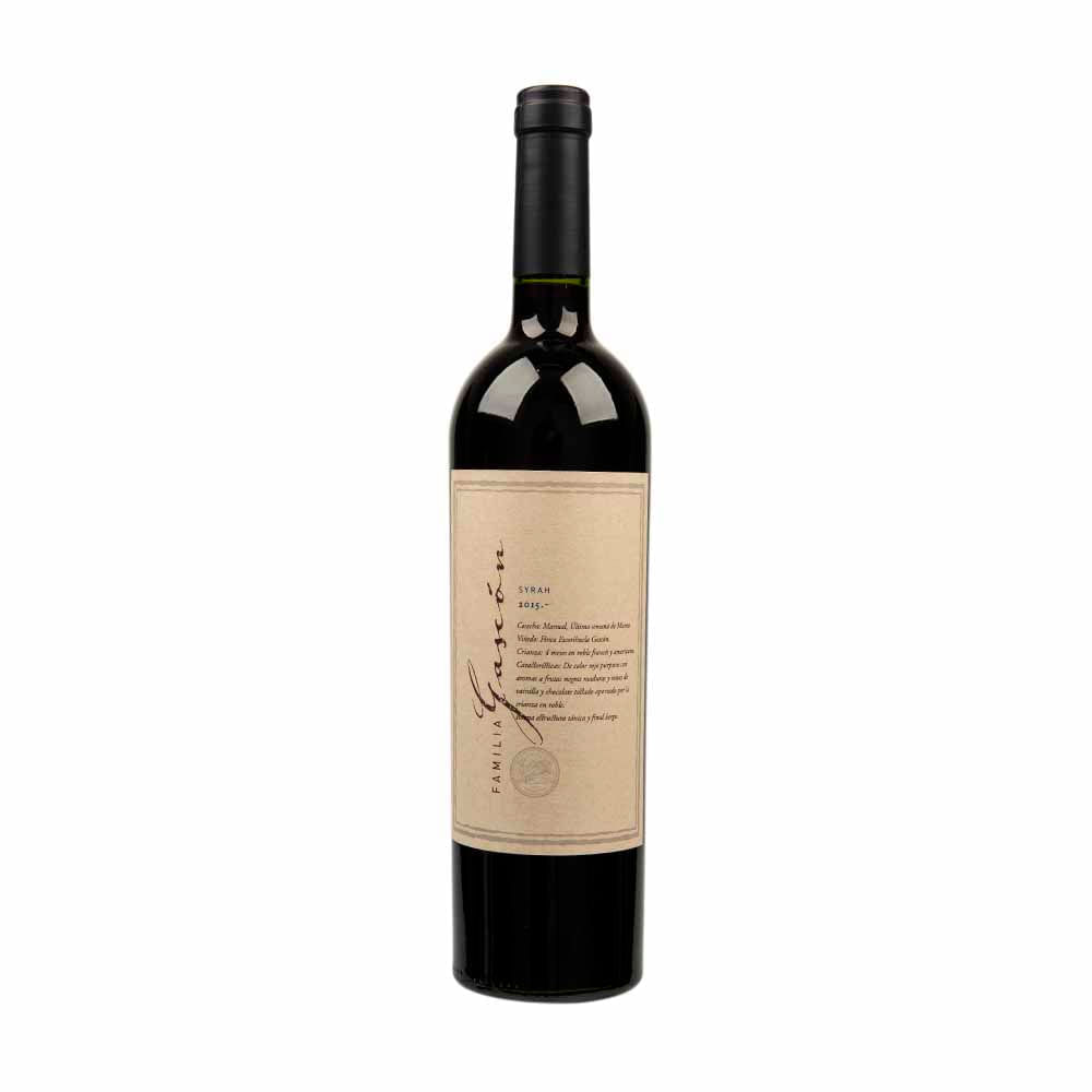 Vino FAMILIA GASCÓN Syrah Botella 750ml