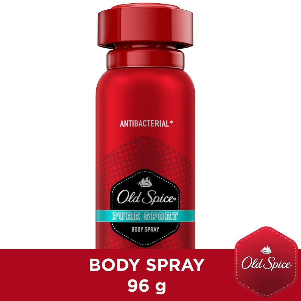 Desodorante Body Spray en Aerosol para Hombre OLD SPICE Pure Sport Frasco 150ml