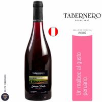 Vino TABERNERO Gran Tinto Semi Seco Botella 750ml