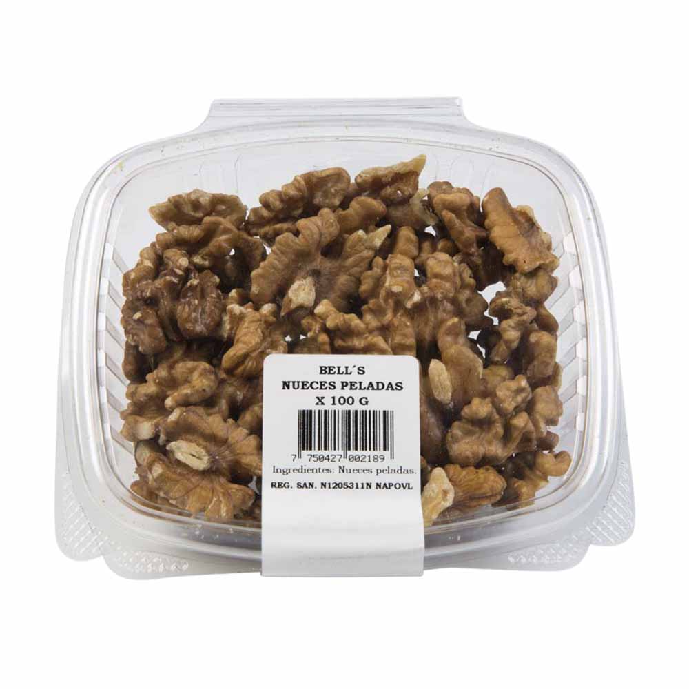 Nueces Peladas BELL'S Táper 100g