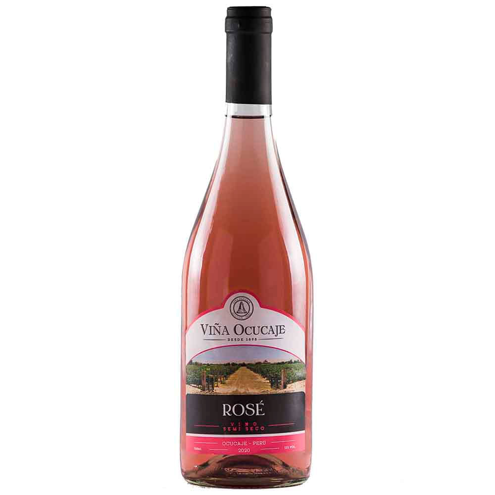 Vino OCUCAJE Rosé Semi Seco Botella 750ml