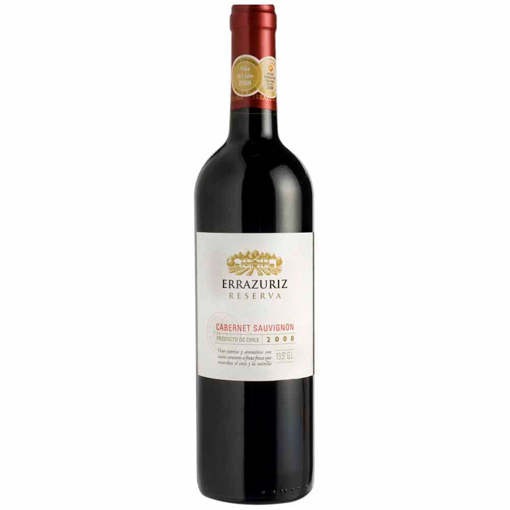 Vino ERRAZURIZ Reserva Cabernet Sauvignon Botella 750ml