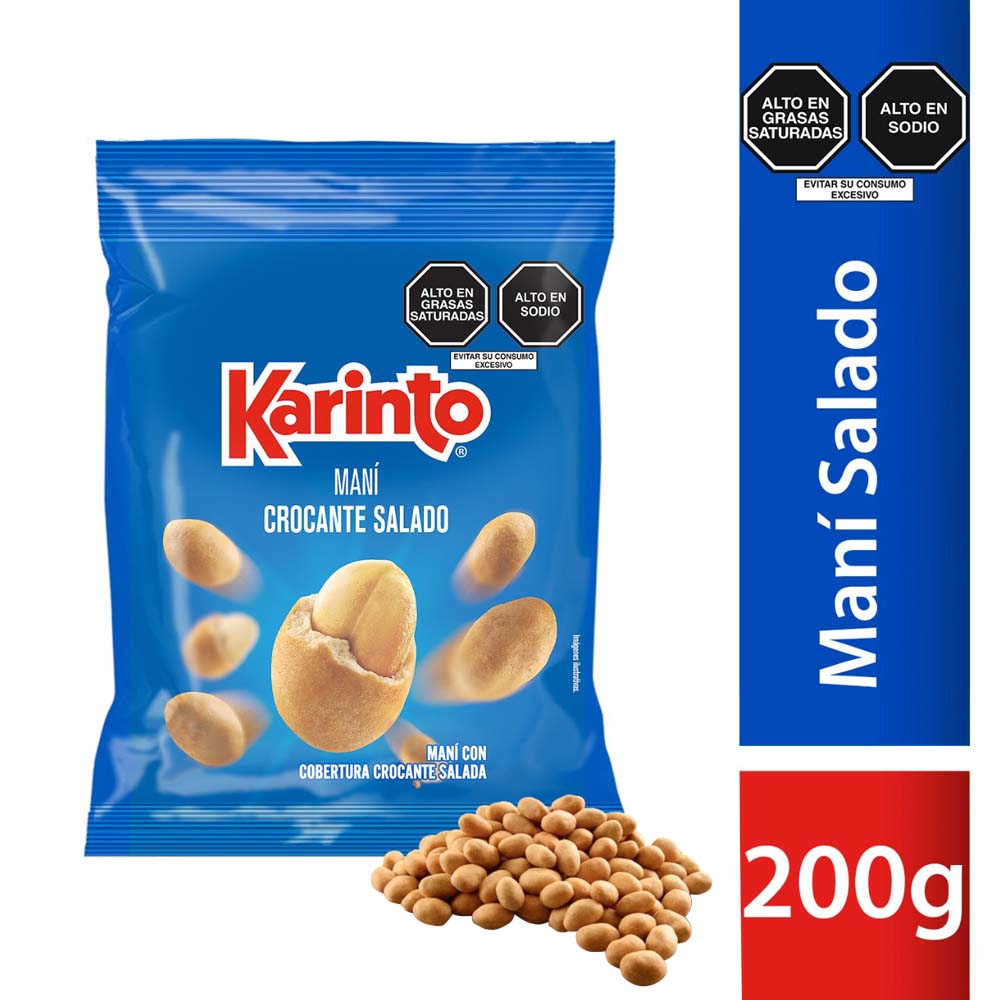Maní KARINTO Engalletado Salado Bolsa 200g