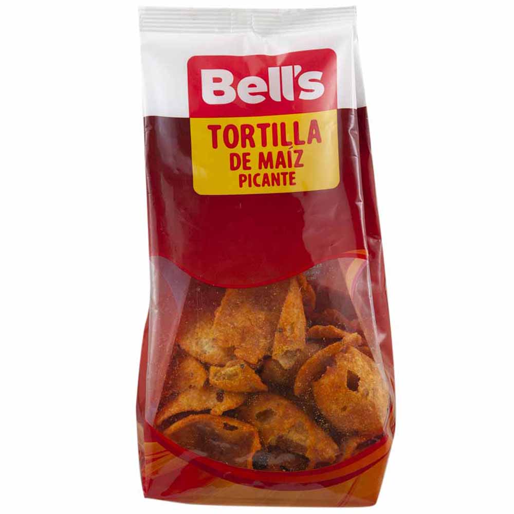Tortilla de Maíz BELL'S Picante Bolsa 150g