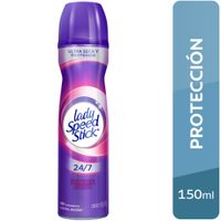 Desodorante en Aerosol para Mujer LADY SPEED Powder Fresh Frasco 150ml