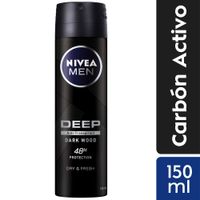 Desodorante en Aerosol para Hombre NIVEA Deep Dark Wood Frasco 150ml