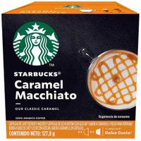 Cápsulas de Café Caramel Macchiato STARBUCKS Caja 12un