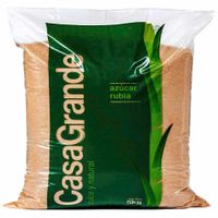 Azúcar Rubia CASA GRANDE Bolsa 5Kg