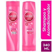 Shampoo SEDAL Ceramidas Frasco 340ml + Acondicionador Frasco 340ml