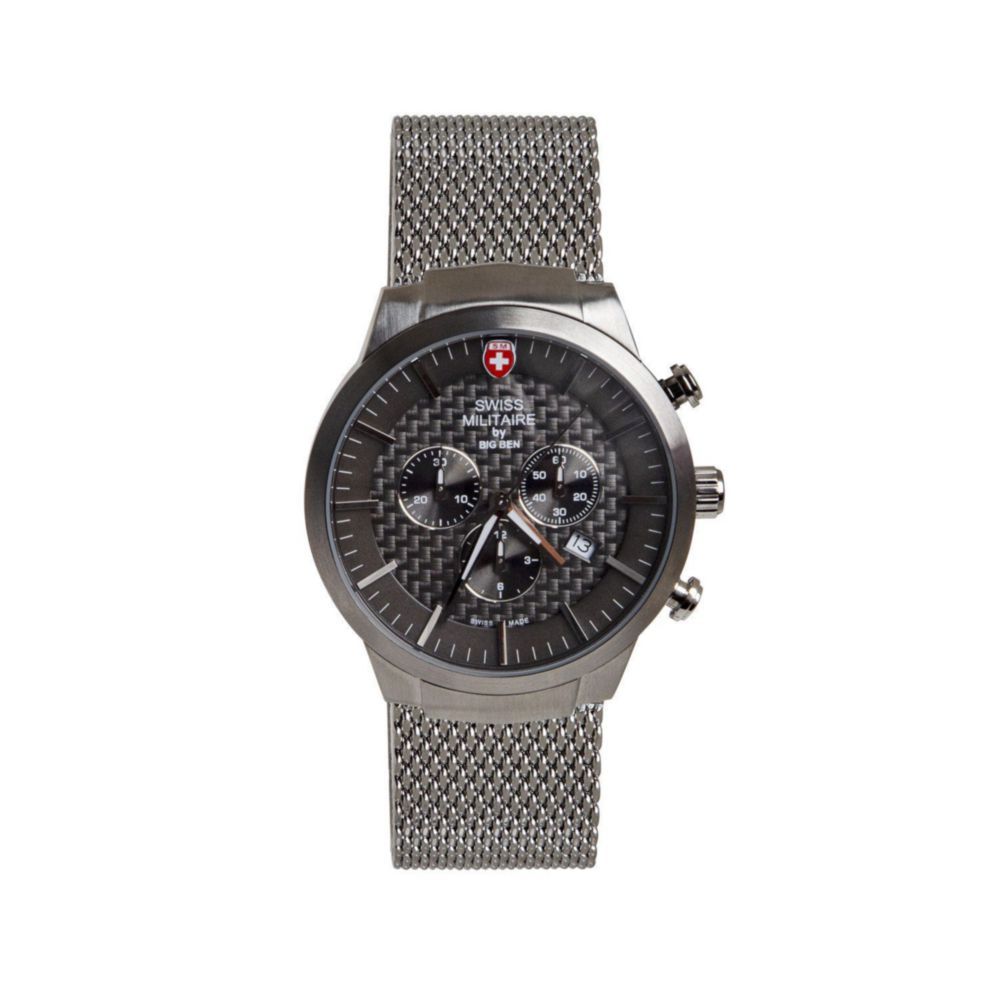 Reloj Cronómetro - Fechero Hombre 592-45 Swiss Militaire