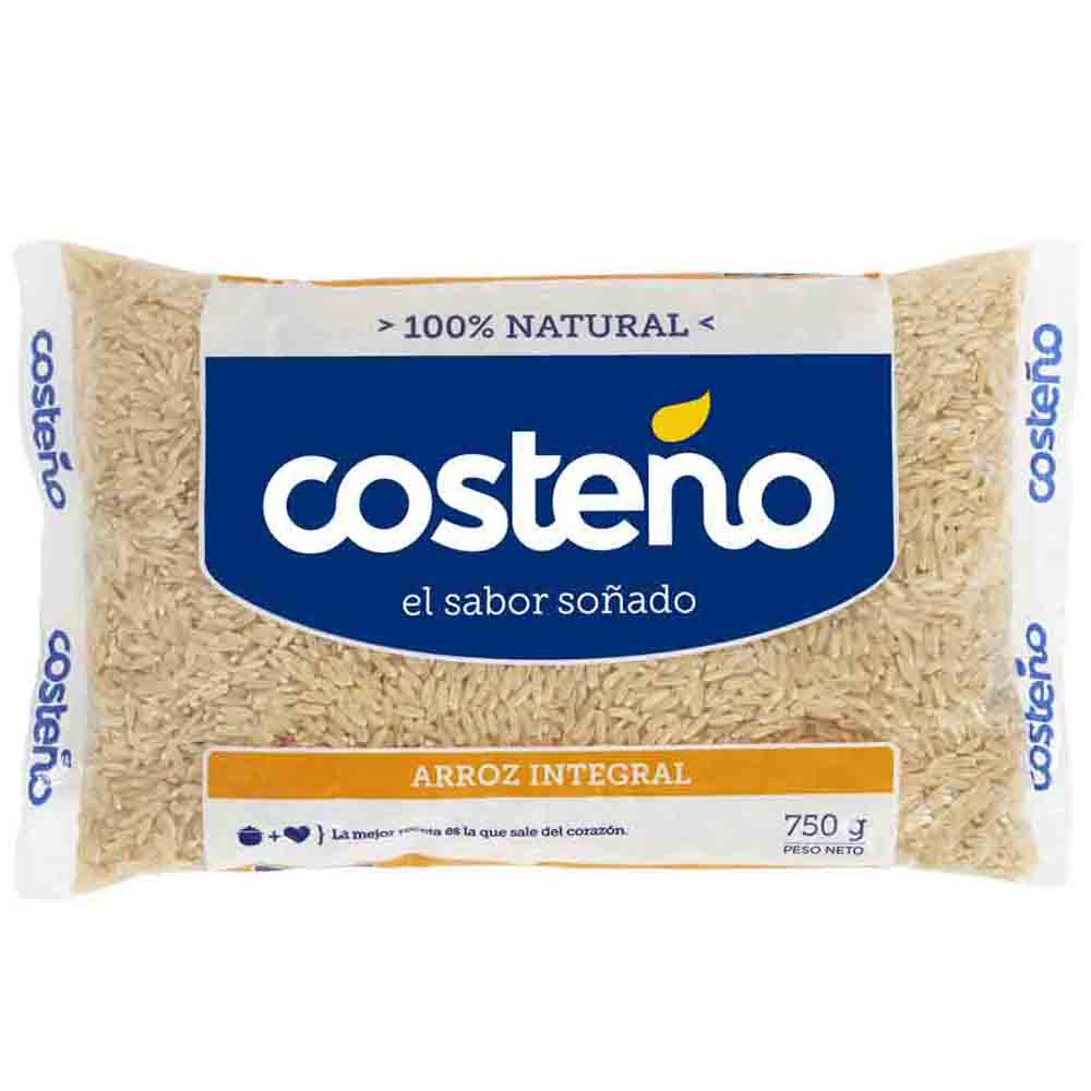 Arroz Integral COSTEÑO Bolsa 750g