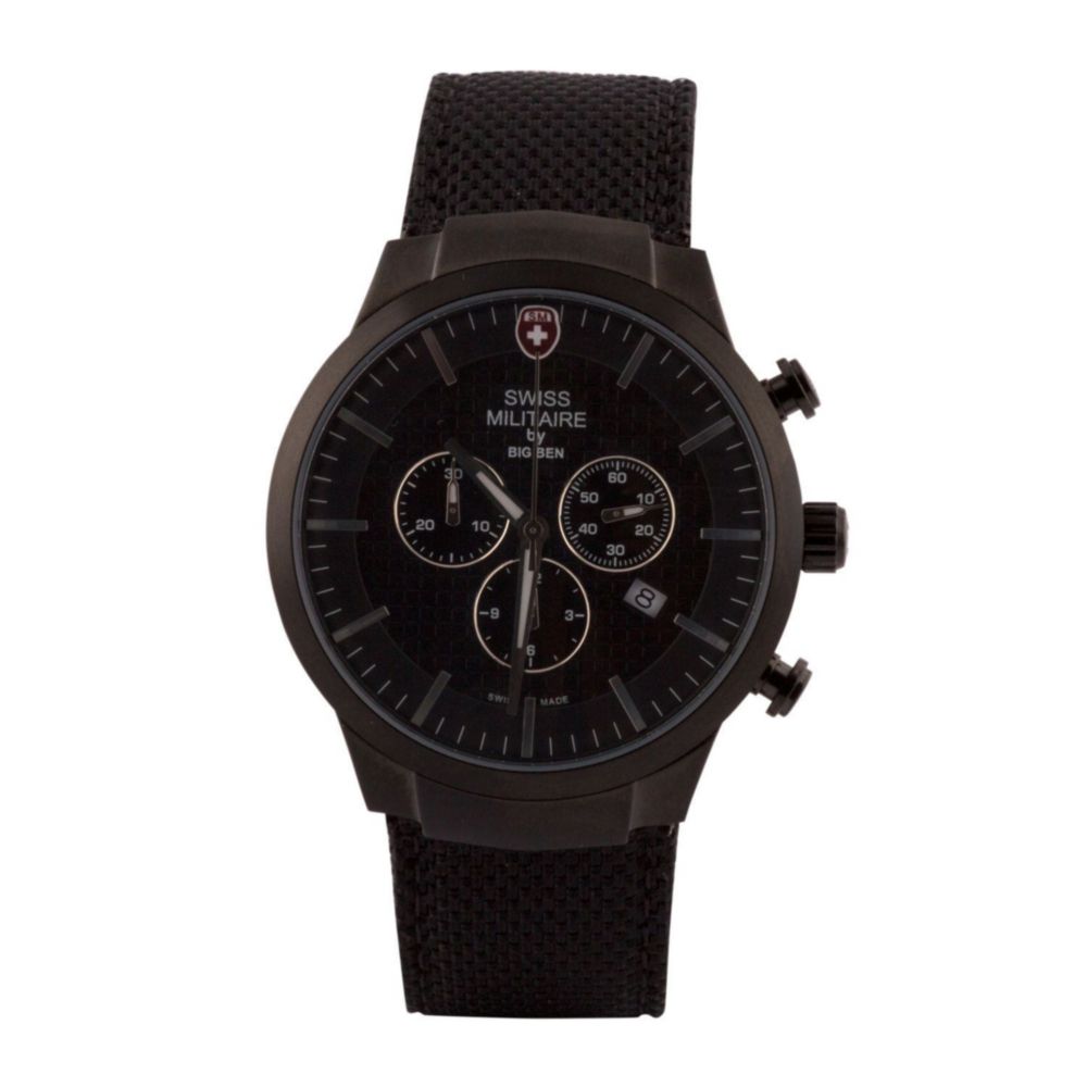 Reloj Cronómetro - Fechero Hombre 592-52 Swiss Militaire