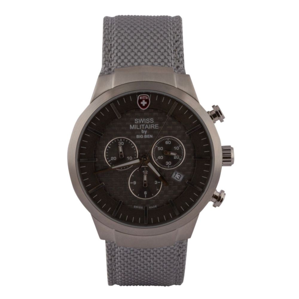 Reloj Cronómetro - Fechero Hombre 592-55 Swiss Militaire