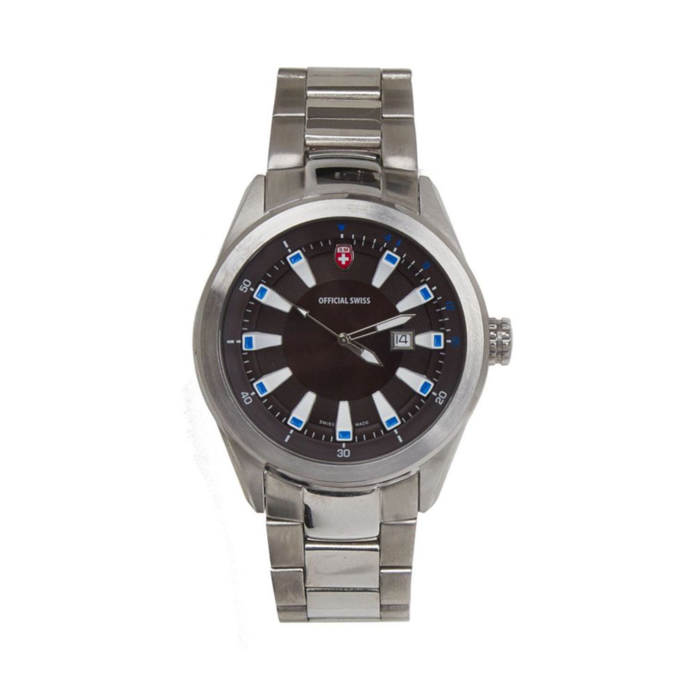 Reloj Fechero Hombre 1574-27 Official Swiss
