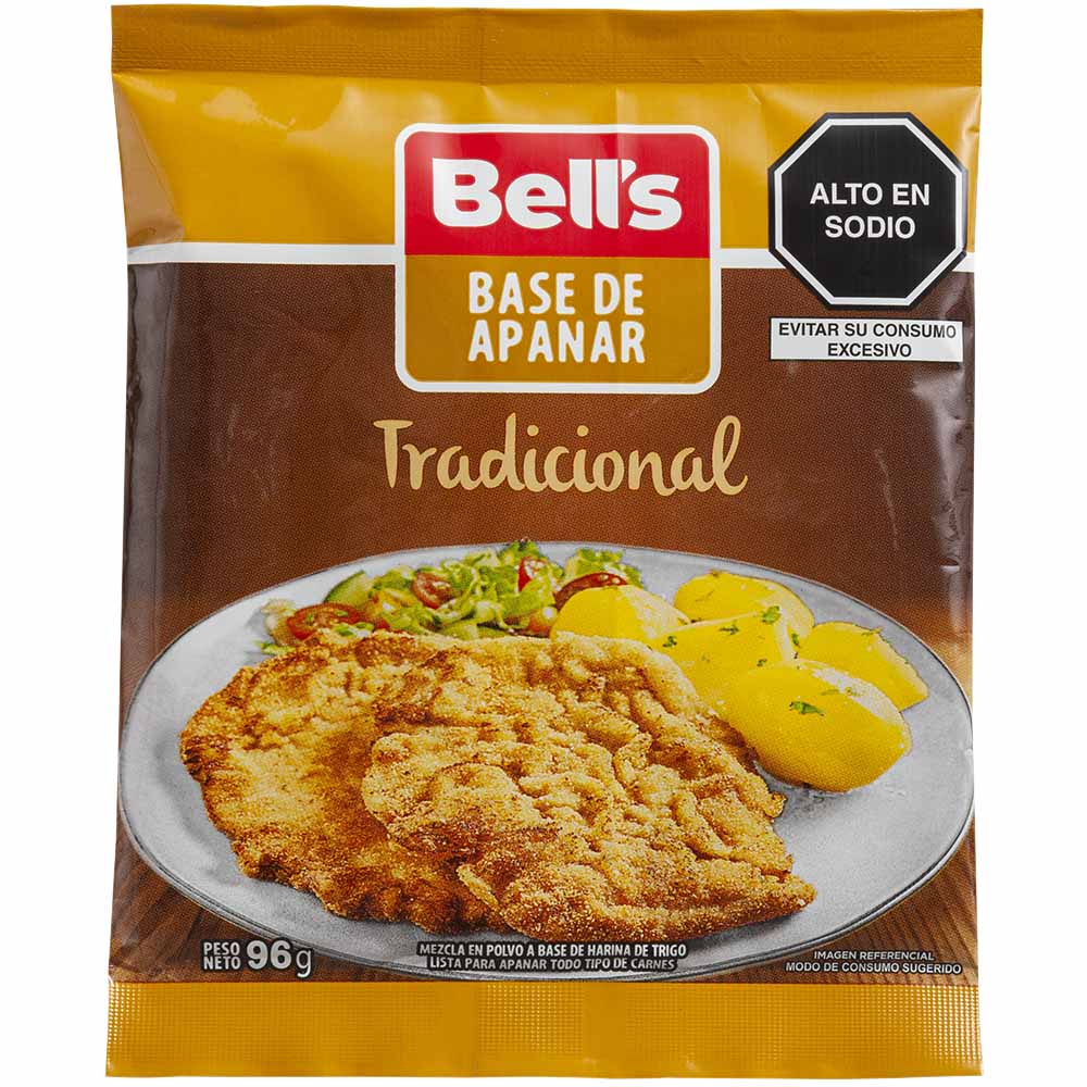 Base de Apanar Tradicional BELL'S Bolsa 96g