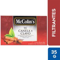 Té Canela y Clavo MC COLIN'S Caja 25un