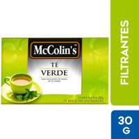 Té Verde MC COLIN'S Caja 25un