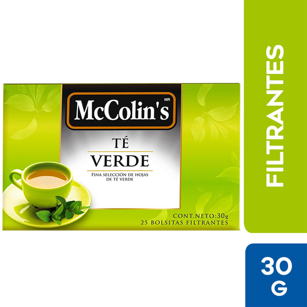 Té Verde MC COLIN'S Caja 25un