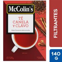 Té Canela y Clavo MC COLIN'S Caja 100un
