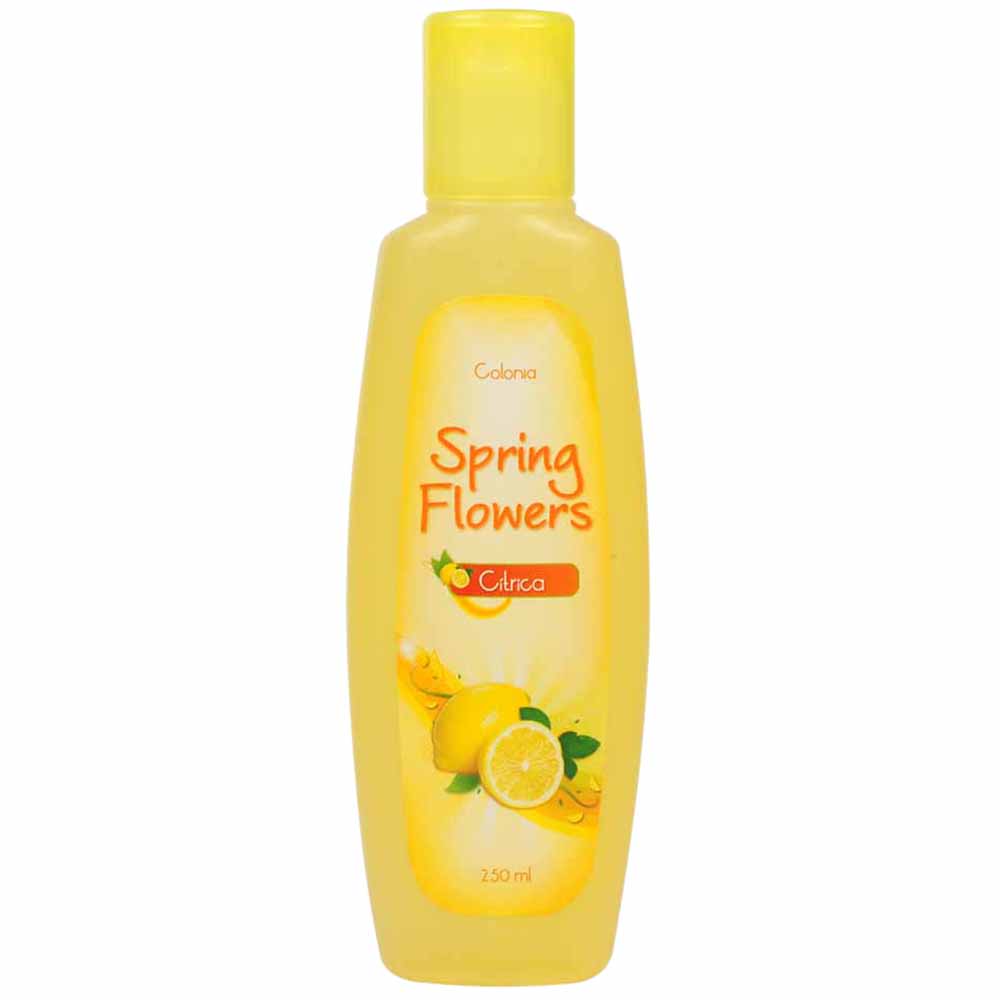 Colonia para Mujer SPRING FLOWERS Cítrica Botella 250ml