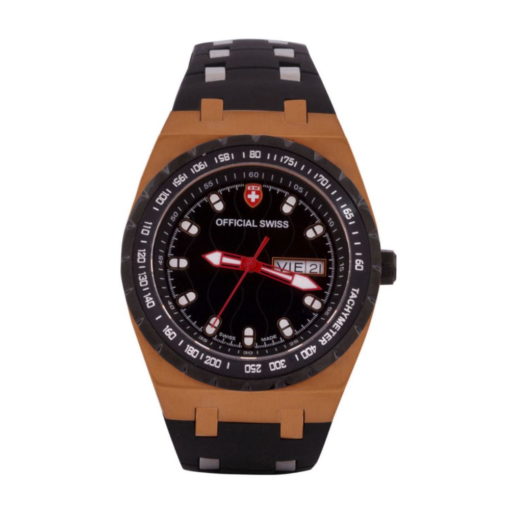 Reloj Fechero - Taquimetro Hombre 8552-8 Official Swiss