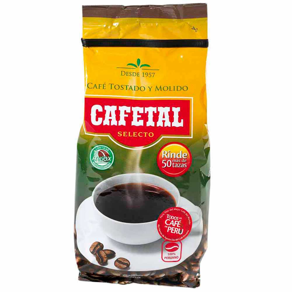Café Tostado y Molido CAFETAL Selecto Bolsa 454g