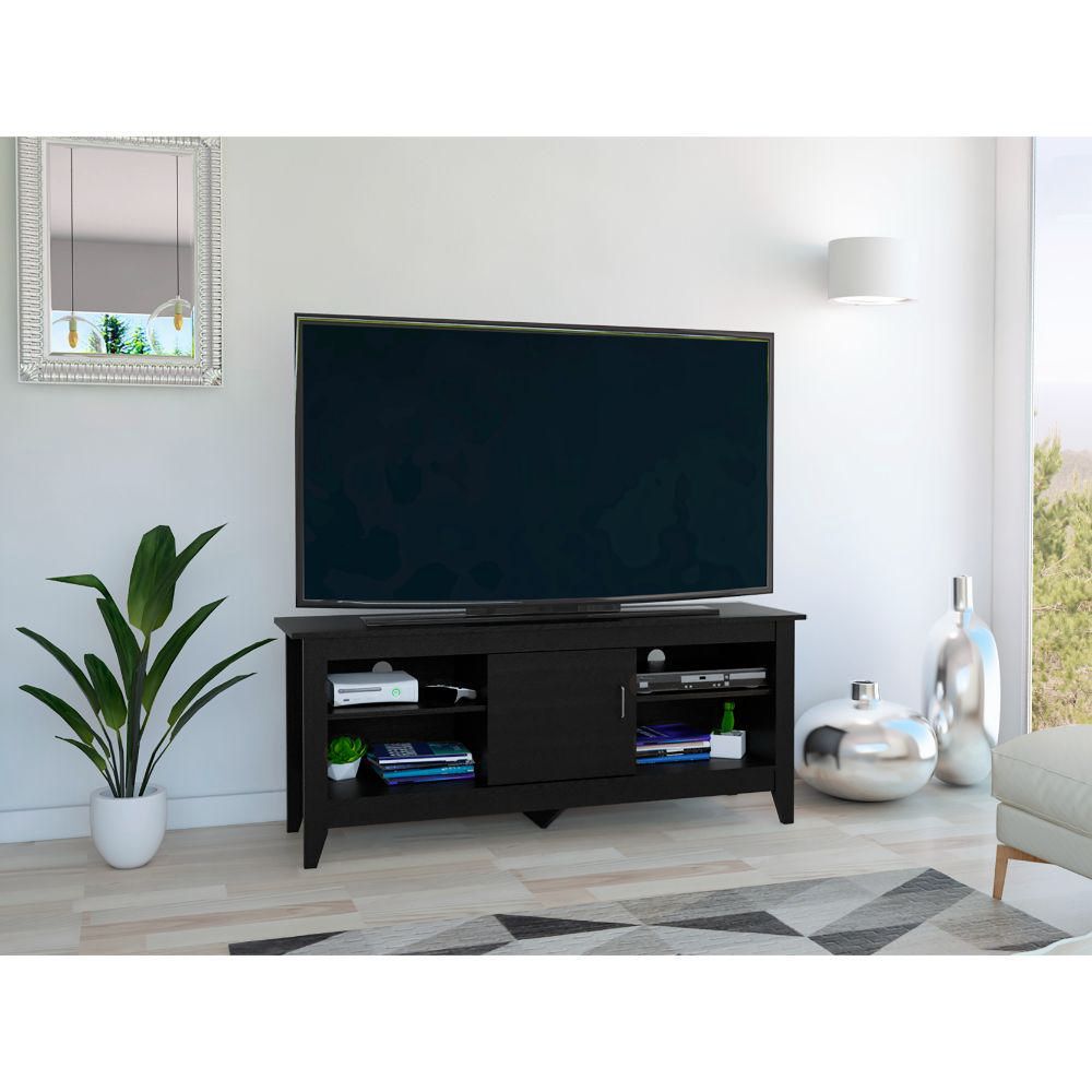 Mesa de TV 65"" Essential con Puerta - Wengue