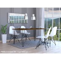 Mesa Comedor Vassel - Caramelo