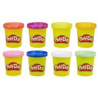 Masa Playdoh Pack De 8 Latas Peces E5044