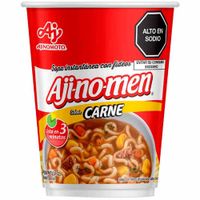 Sopa Instantánea AJINOMEN Sabor a Carne Vaso 51g