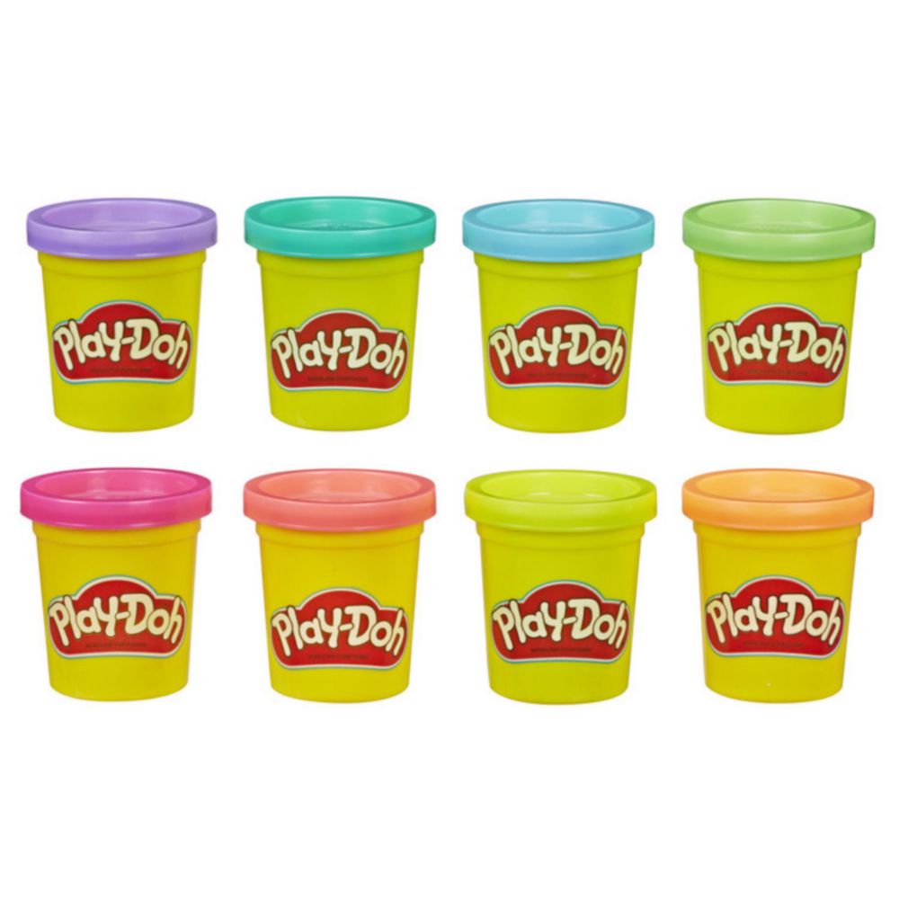 Masa Playdoh Pack De 8 Latas Delfín E5044