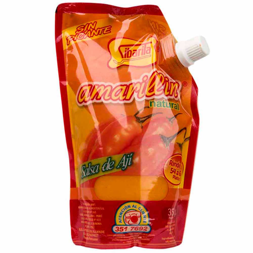 Ají SIBARITA Salsa de ají sin picante Doypack 250Gr