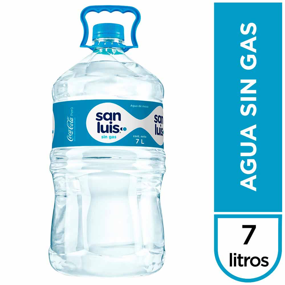 Agua de Mesa SAN LUIS Sin Gas Bidón 7L