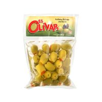 Aceitunas Verdes EL OLIVAR con Rocoto Bolsa 240g