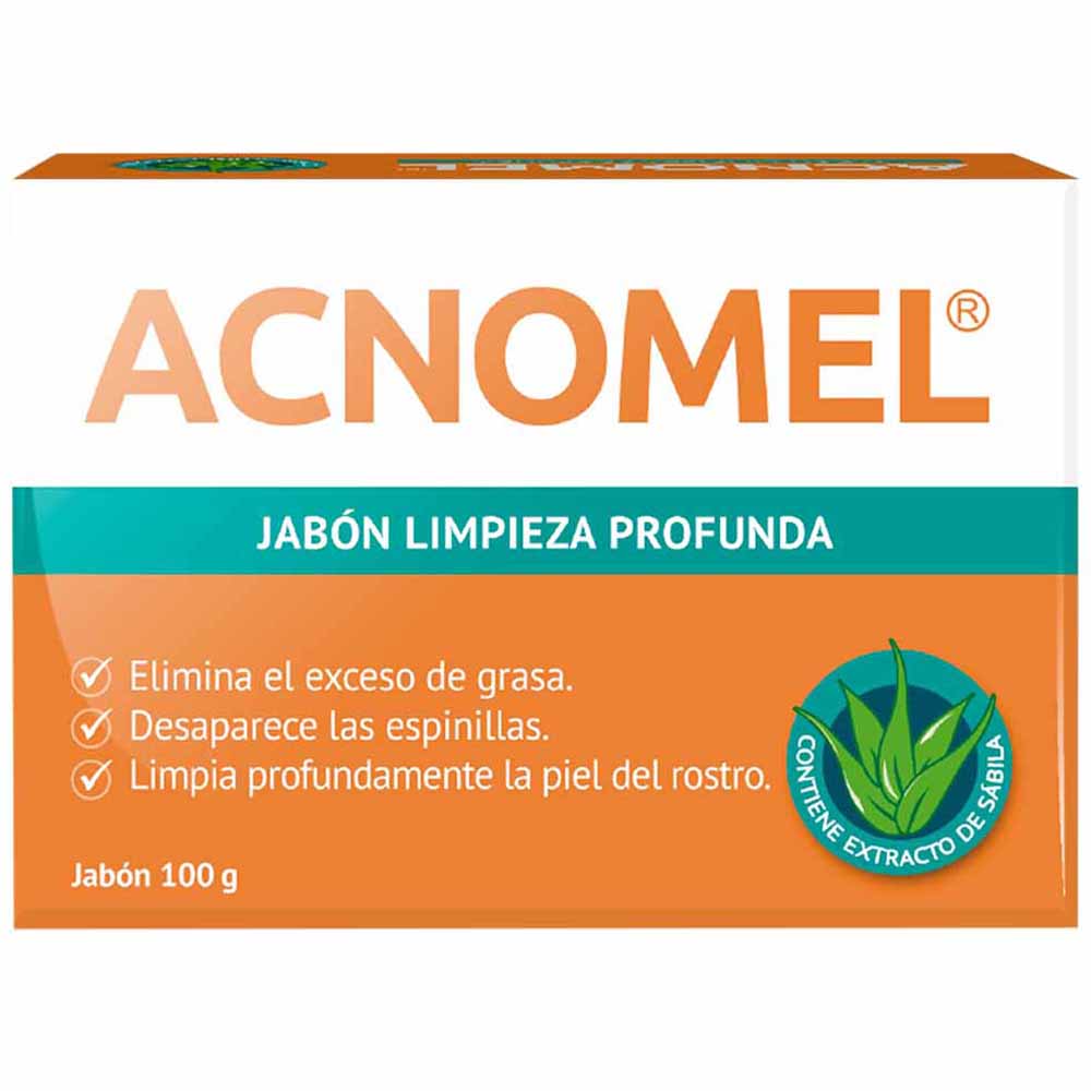 Jabón para Acné ACNOMEL Barra 100g