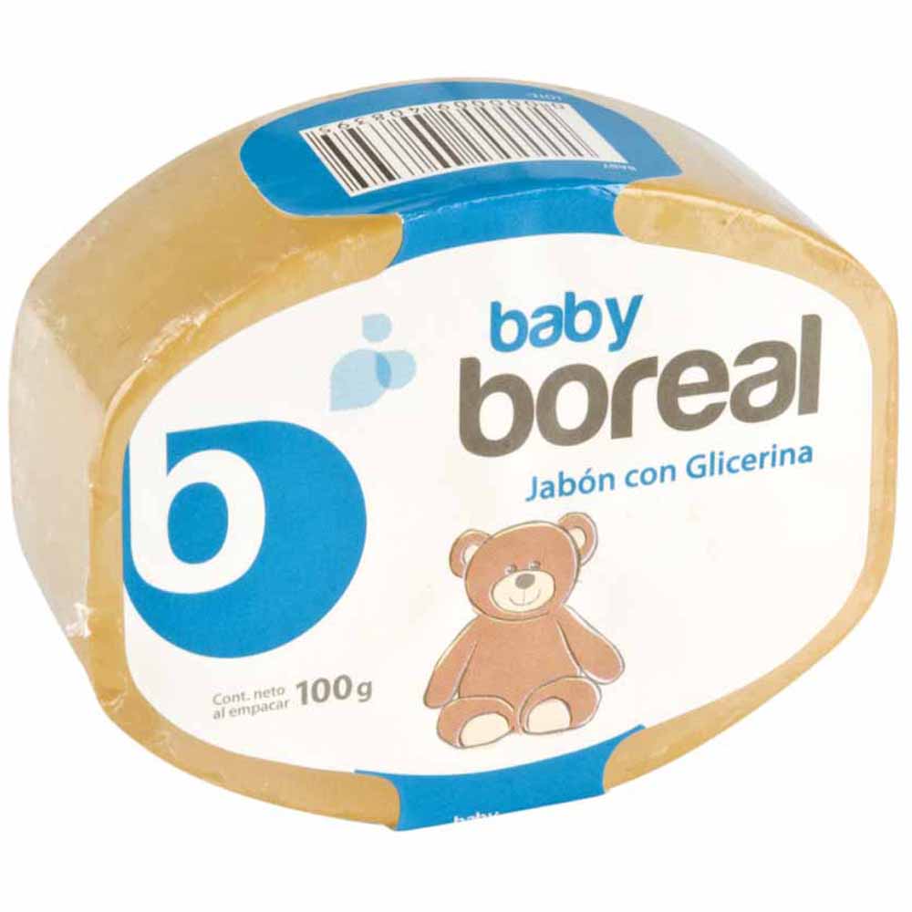 Jabón de Glicerina BOREAL Baby Barra 100g