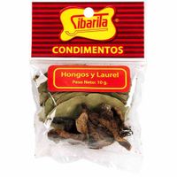 Hongos y laurel SIBARITA Sobre 10Gr