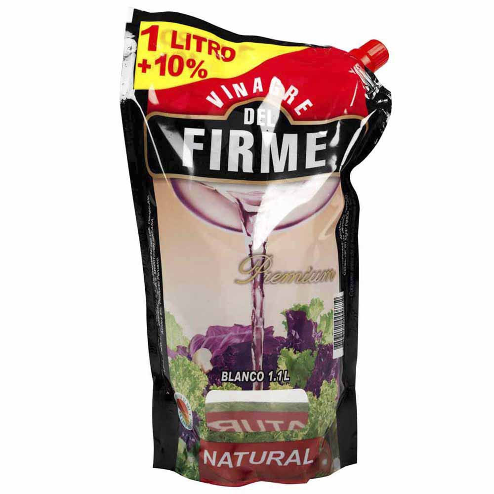 Vinagre DEL FIRME Blanco Doypack 1L
