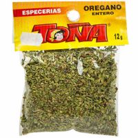 Orégano TOÑA Entero Sobre 12Gr