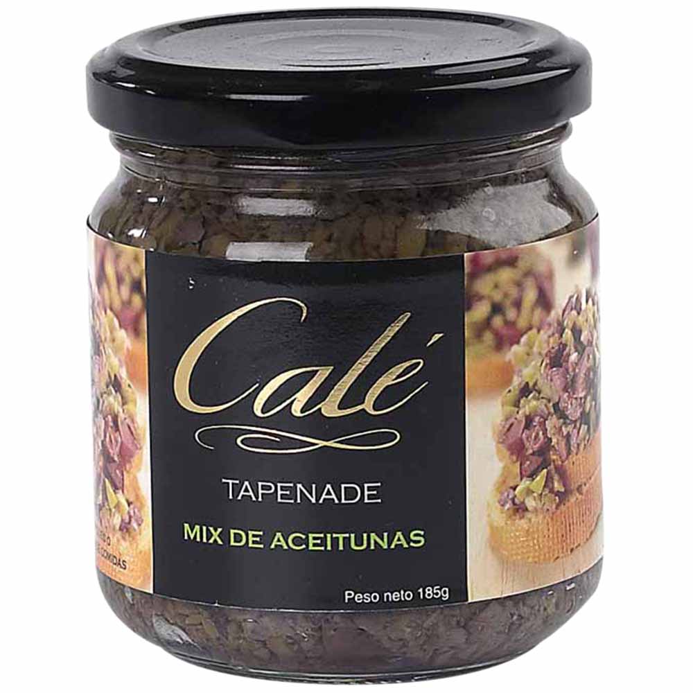 Conserva CALÉ TAPENADE Mix de aceitunas Frasco 185g