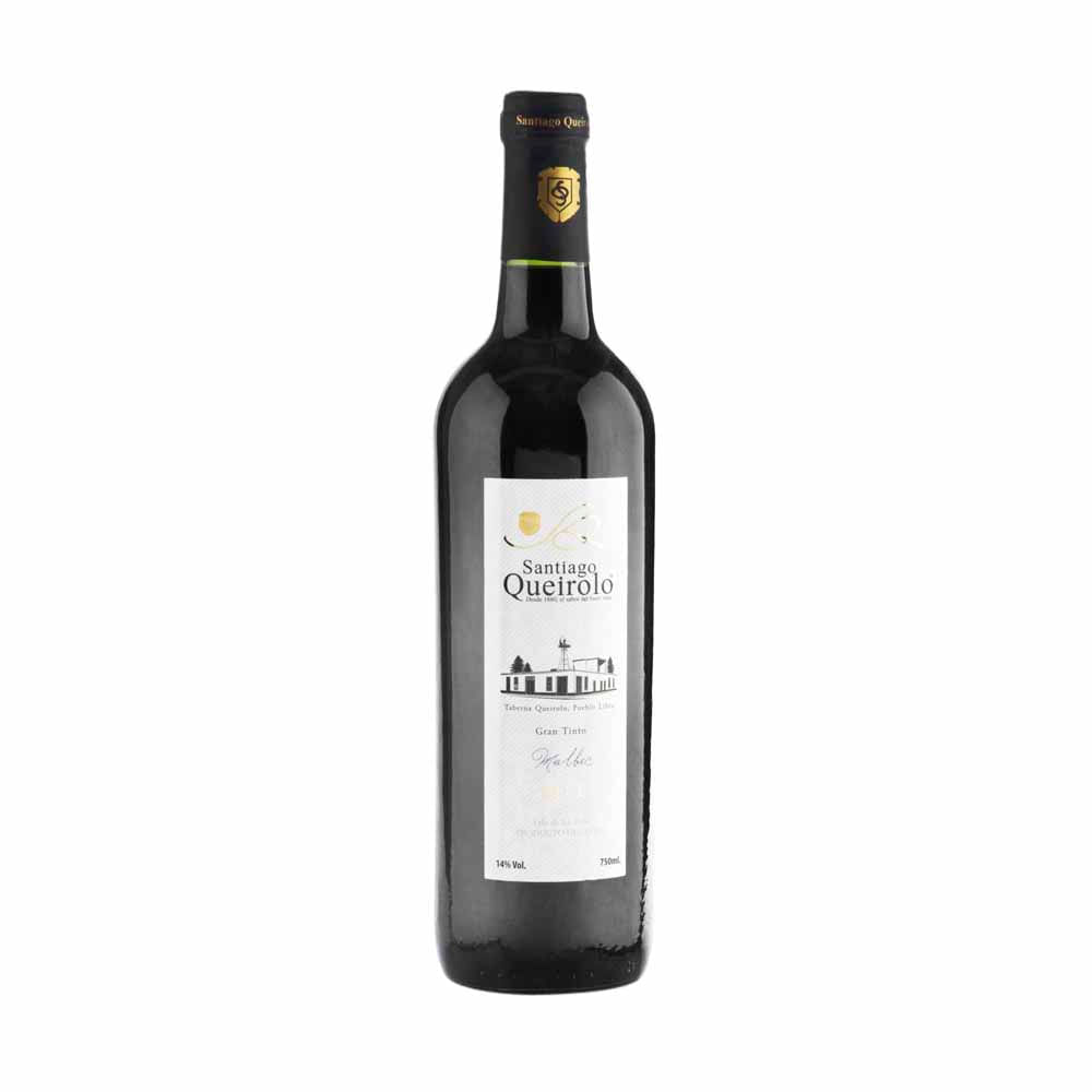 Vino SANTIAGO QUEIROLO Malbec Seco Botella 750ml
