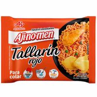 Tallarín Rojo Instantáneo AJINOMEN Bolsa 100g