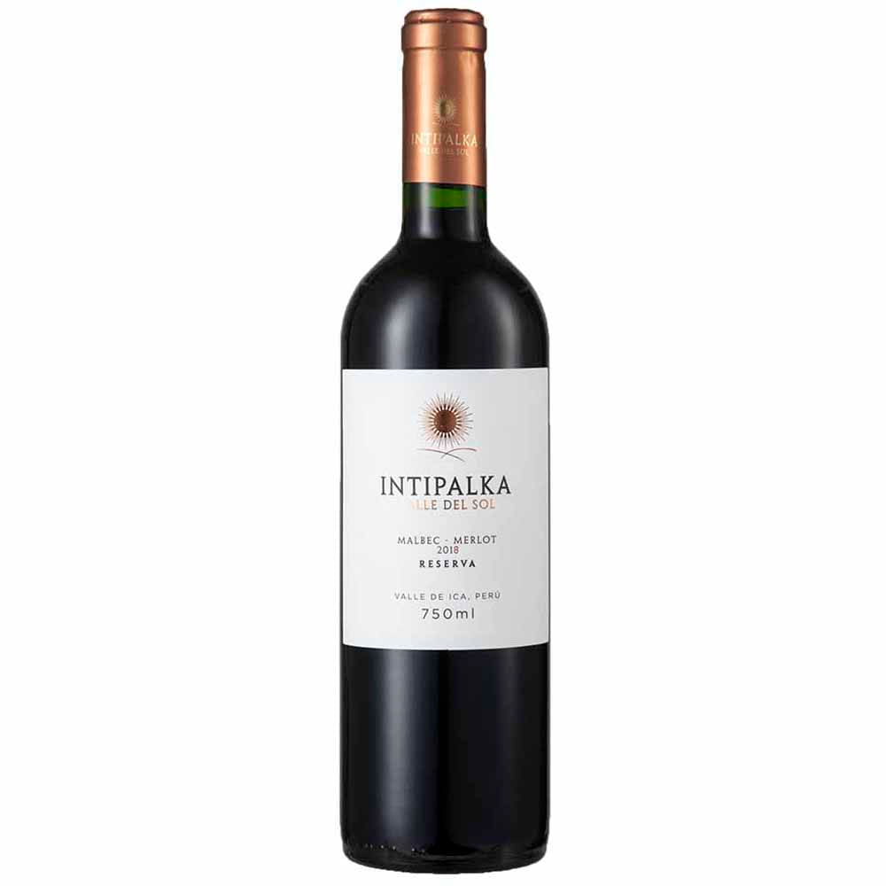 Vino INTIPALKA Malbec Merlot Reserva Botella 750ml