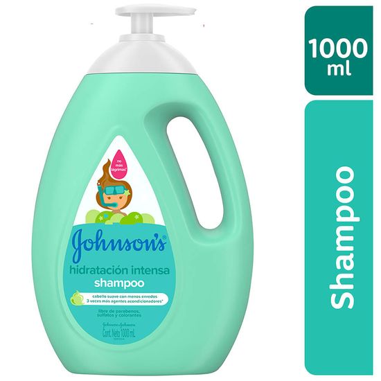 Shampoo JOHNSON'S BABY Hidratación Intensa Frasco 1L Knasta Perú