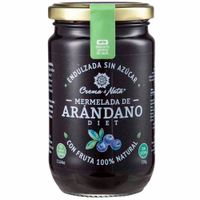 Mermelada CREMA&NATA Diet Arándano Frasco 330g